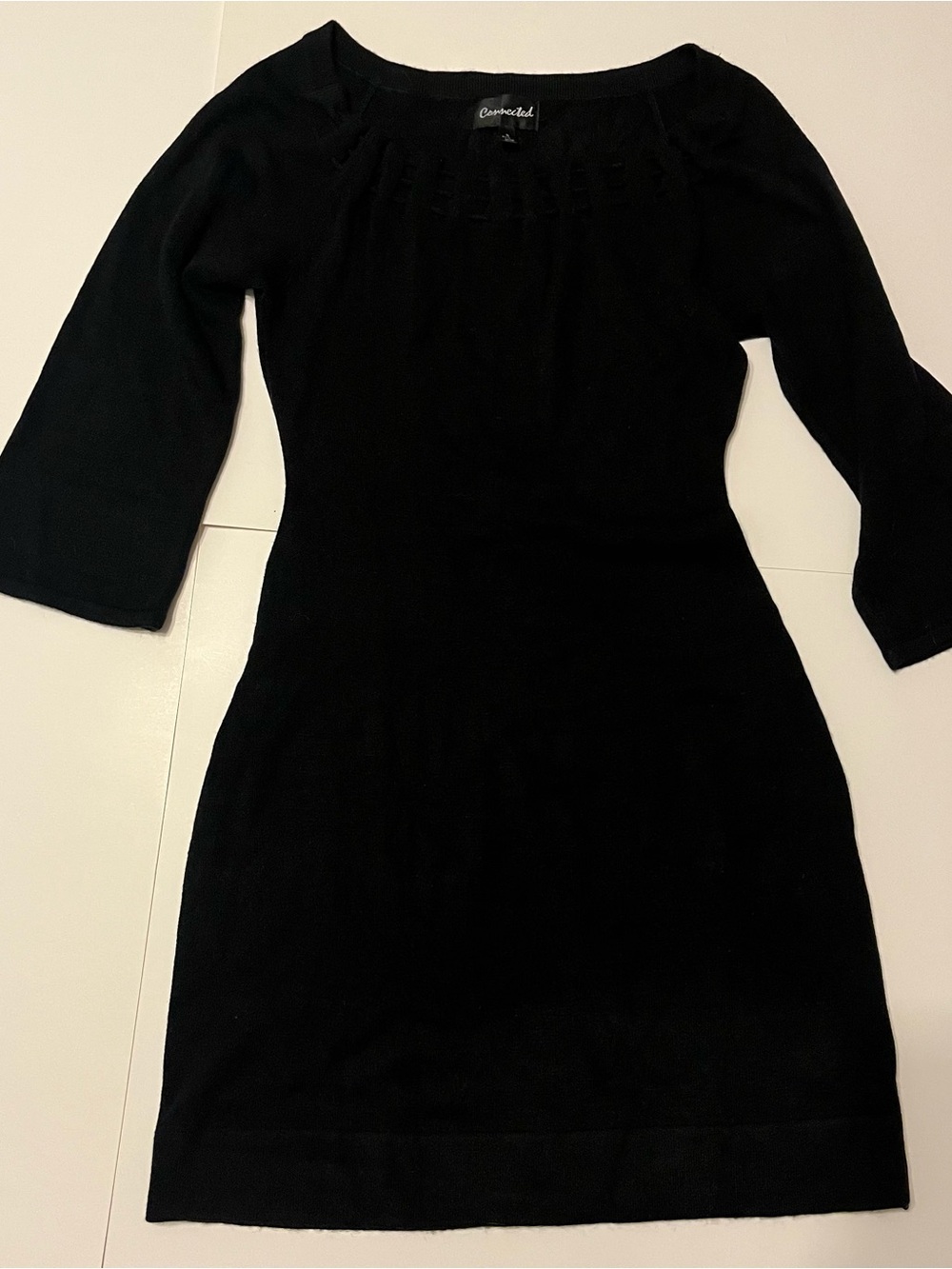 Black Knit Dress